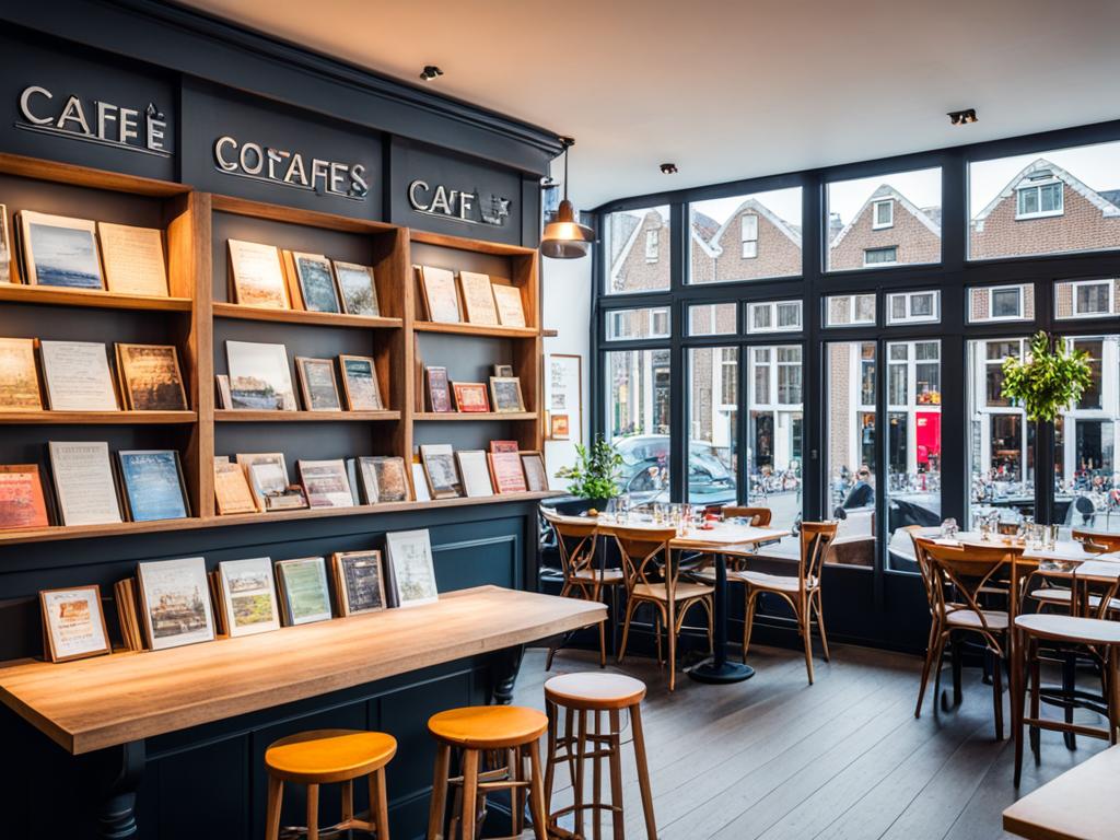 Geheime Cafés Niederlande und Buchläden Fotospots