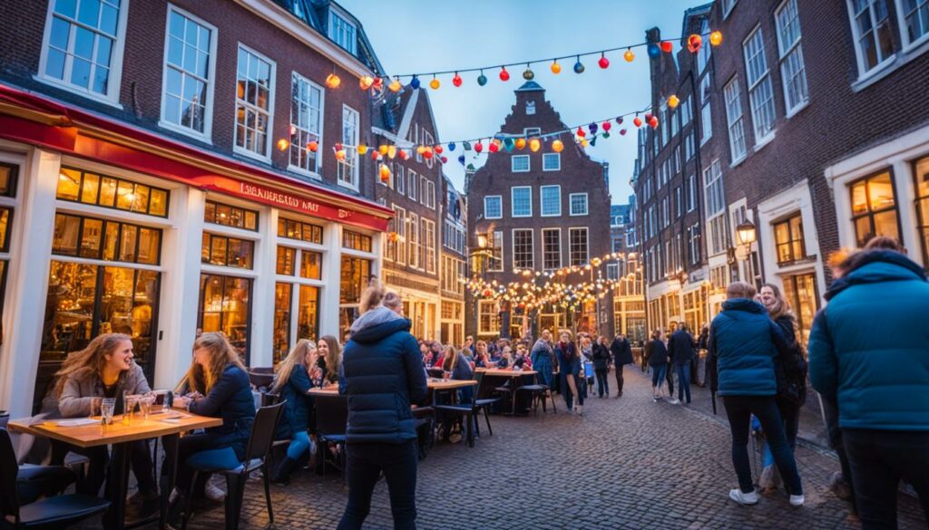 Kulturelles Studentenleben in Leiden